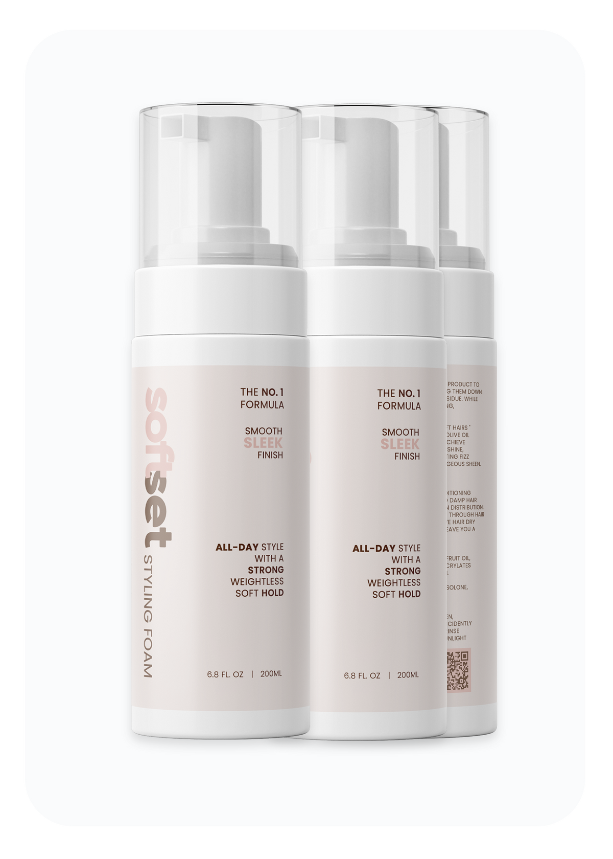 Duo Soft Set Styling Foam 6.8 oz